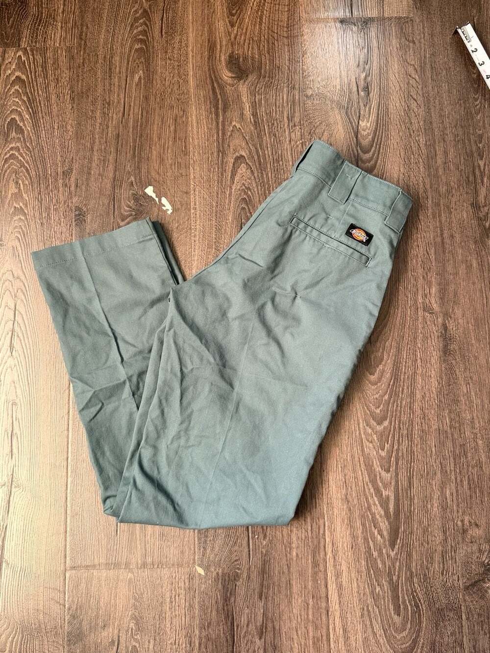 Dickies Flex Work Pants 31x32 Green Straight Leg